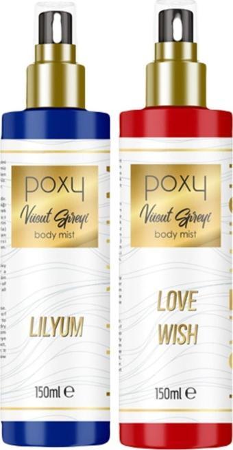 Lilyum Vücut Spreyi 150 ml & Love Wish Vücut Spreyi 150 ml