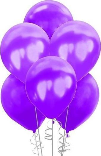 Nedi Balon Metalik Açık Viyolet 12 İnç PM-72328 (100 Lü Paket)