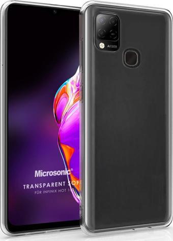 Microsonic Infinix Hot 10T Kılıf Transparent Soft Şeffaf