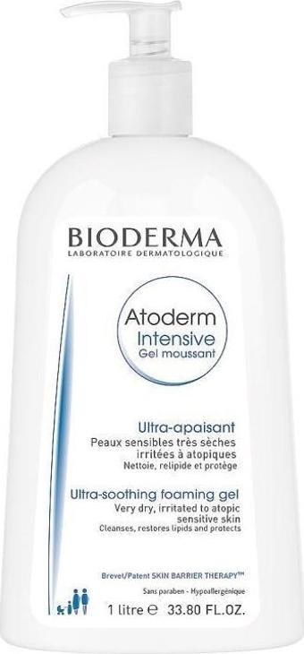 Bioderma Atoderm İntensive Gel Moussant Foaming Gel 1000 ml