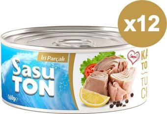 Sasu Blue Klasik Ton Balığı 12x160g Iri Parçalı