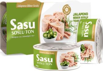 Sasu Jalapeno Biber Soslu Ton Balığı 2 X 160 G Bütün Dilim