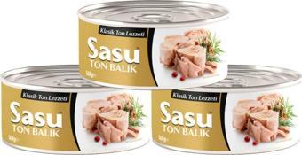 Sasu Klasik Ton Balığı 12x160g Bütün Dilim