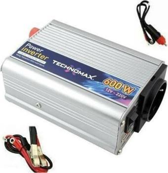 Albifoni Technomax 600W 12V Çevirici Invertör Araç Elektirik Çeviricisi