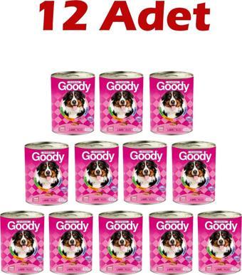 Goody Kuzulu Yetişkin Köpek Konservesi 400 Gr 12 Adet