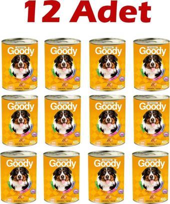 Goody Tavuklu Yetişkin Köpek Konservesi 400 Gr 12 Adet