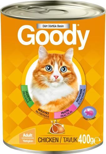 Goody Tavuklu Yetişkin Kedi Konservesi 400 Gr