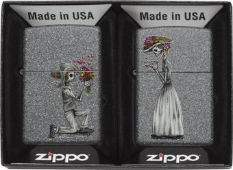 Zippo Çakmak 28987 Iron Stone Couple