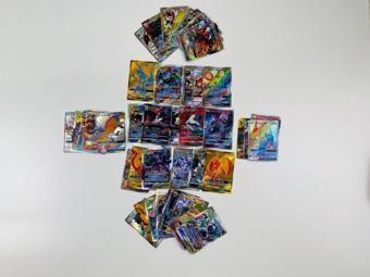 Abetto Market Pokemon Gx Oyun Kartı Özel Parlak Kart (50 Adet)