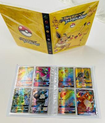 Abetto Market Pokemon Kart Albümü Ve 50 Adet Gx, V-max Özel Kart