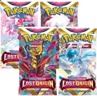 Abetto Market Pokemon Lost Orıgın Sword & Shıeld Pokemon Oyun Kartı 4 Paket