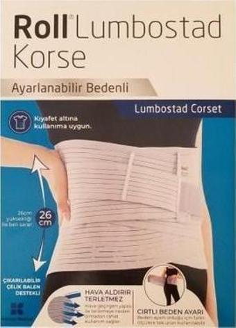 ROLL LUMBOSTAD KORSE Ayarlanabilir Bedenli