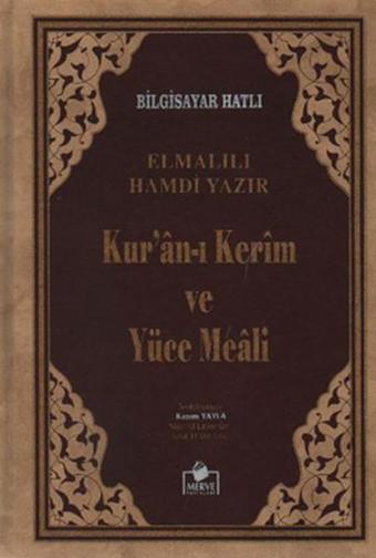 Kuran-ı Kerim Meali Bilgisayar Hatlı - Merve Yayınları