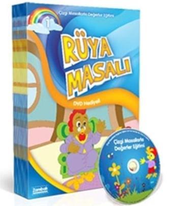 Bilibili Çizgi Masallarla Değerler Eğitimi - 11 Kitap + DVD - Kolektif  - Zambak Çocuk