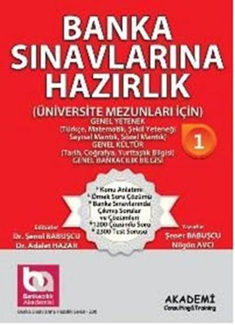 Banka Sınavlarına Hazırlık 1 - Üniversite Mezunları İçin - Nilgün Avcı - Akademi Consulting