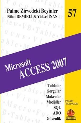 Microsoft Access 2007 - Yüksel İnan - Palme Yayınları