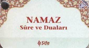 Namaz Sure ve Duaları (Kartela) - Şifa Yayınevi