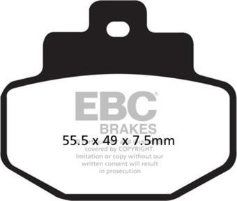 EBC SFAC321 VESPA GTS 2500  , GTS 300 CARBON ARKA FREN BALATASI