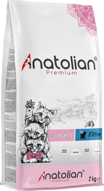 Anatolian Premium Kitten Chicken Tavuklu Yavru Kedi Maması 2 Kg