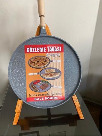 Cansuyu Kale Döküm Gözleme Tavası 36 cm