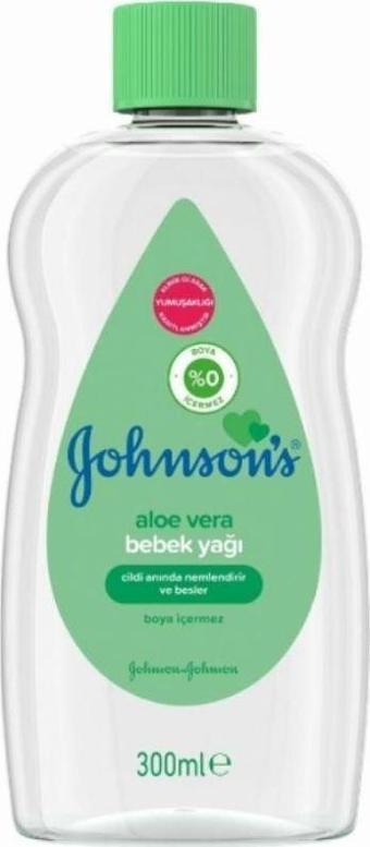 Johnson & Johnson Baby Aloe Vera Bebek Yağı 300 ml