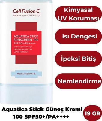 Cell Fusion C Aquatica Stick Güneş Kremi 19 gr