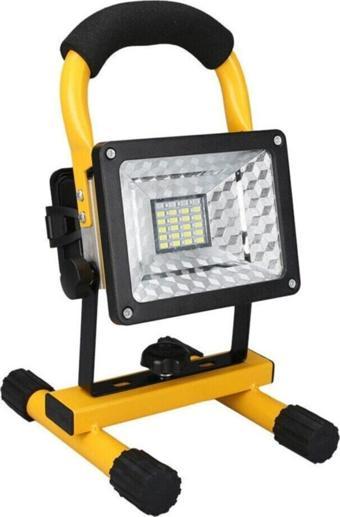 Barnetta Br P30 Ip65 Waterproof 20Led 30W Taşınabilir Şarjlı Led Projektör