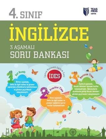 4.Sınıf İngilizce 3 Aşamalı Soru Bankası - Kolektif  - Teas Press Eğitim