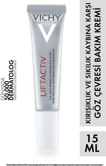 Vichy Liftactiv Supreme Göz Çevresi Bakım Kremi 15 ml