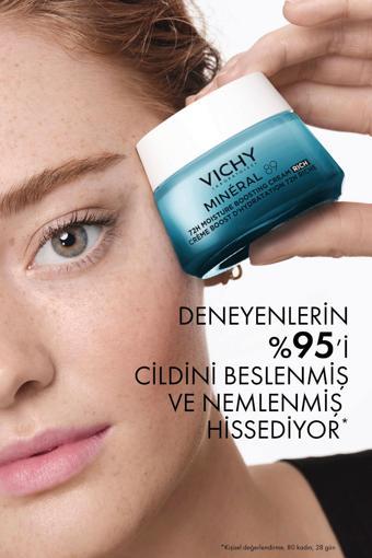 Vichy Mineral 89 Rich Nemlendirici Krem 50 ml