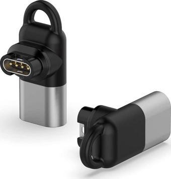 Microsonic Garmin Venu 3 Taşınabilir Şarj Dönüştürücü Adaptörü Micro USB