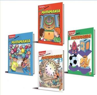 Highlights Mathmania Matematik Zeka ve Dikkat Gelişim 4'lü Seti - Kolektif  - Dikkat Atölyesi Yayınları