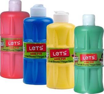 Lets Parmak Boyası 500ml 4lü Set 2