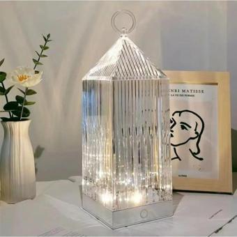 LW-19 Kristal Elmas 16 Renkli Masa Lambası Kumandalı Romantik Akrilik Led Gece Lambası