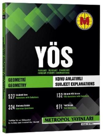 YÖS Geometri Konu Anlatımlı - Metropol Yayınları
