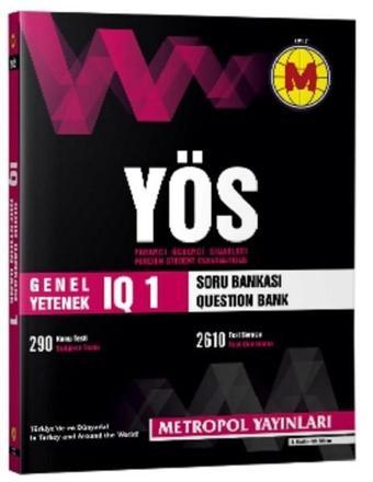 YÖS IQ Soru Bankası 1 - Metropol Yayınları