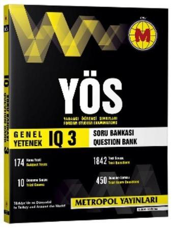 YÖS IQ Soru Bankası 3 - Metropol Yayınları