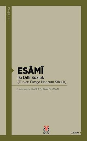 Esami-İki Dilli Sözlük Türkçe Frasça Manzum Sözlük - Kolektif  - DBY Yayınları