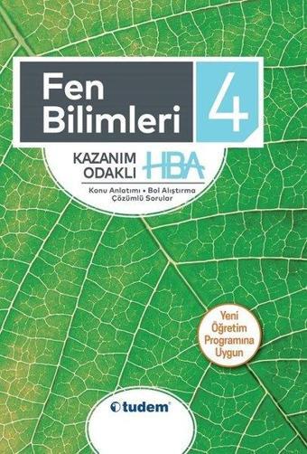 4.Sınıf Fen Bilimleri Kazanım Odaklı Hepsi Bir Arada-Yeni Öğretim Programına Uygun - Kolektif  - Tudem Yayınları - Ders Kitapları