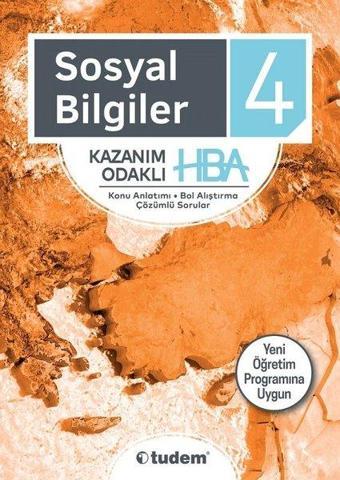 4.Sınıf Sosyal Bilgiler Kazanım Odaklı Hepsi Bir Arada-Yeni Öğretim Programına Uygun - Kolektif  - Tudem Yayınları - Ders Kitapları