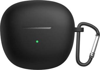 Microsonic QCY HT03 Kılıf Askılı Mat Silikon Siyah
