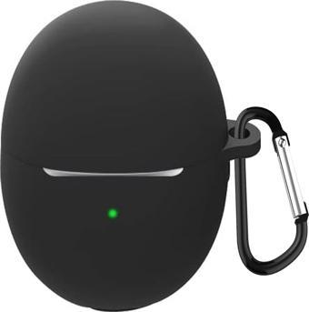 Microsonic Huawei FreeBuds 5 Mat Silikon Kılıf Siyah