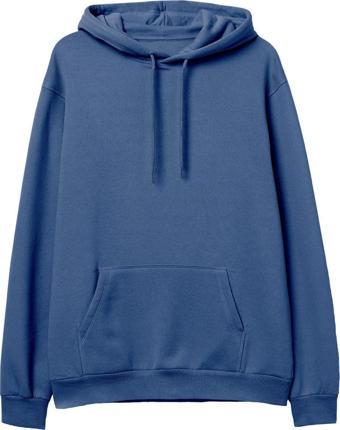 Lambuka Store Basic Hoodie-Royal Mavi