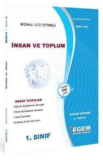 1.Sınıf 2.Yarıyıl İnsan ve Toplum Konu Anlatımlı - Kolektif  - Producer1