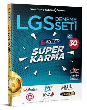 LGS Eyted Süper Karma 6'Lı Deneme - Kolektif  - 3D Yayınları