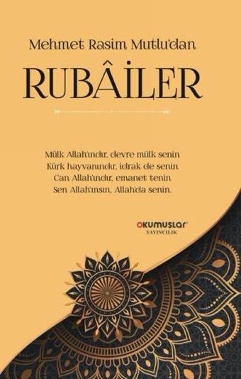Mehmet Rasim Mutludan Rubailer - Mehmet Rasim Mutlu - Okumuşlar Yayıncılık