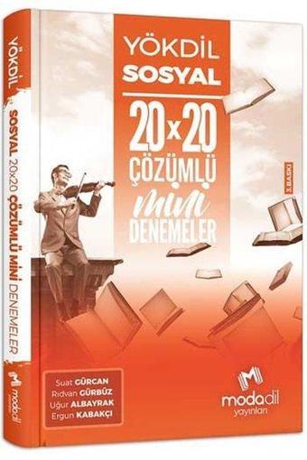 Modadil Yayınları Yökdil Sosyal Bilimler 2020 Mini Denemeler - Kolektif  - Modadil Yayınları