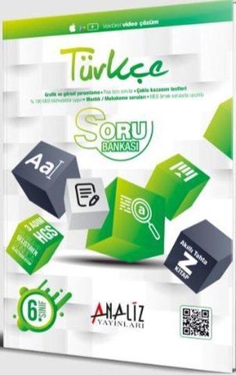 6.Sınıf Türkçe Soru Bankası - Kolektif  - Analiz Yayınları