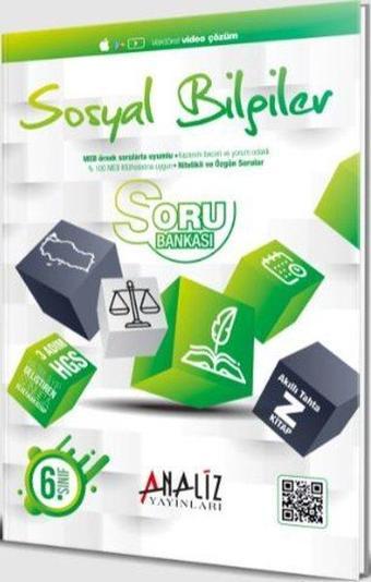 6.Sınıf Sosyal Bilgiler Soru Bankası - Kolektif  - Analiz Yayınları