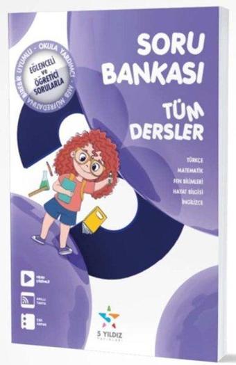 3.Sınıf Tüm Dersler Soru Bankası - Kolektif  - 5 Yıldız Yayınları